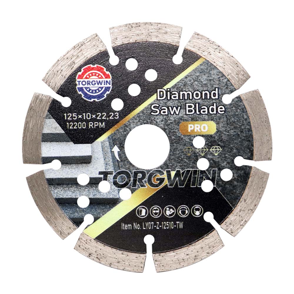 125 mm segmenteret diamant savblad til at skære marmor