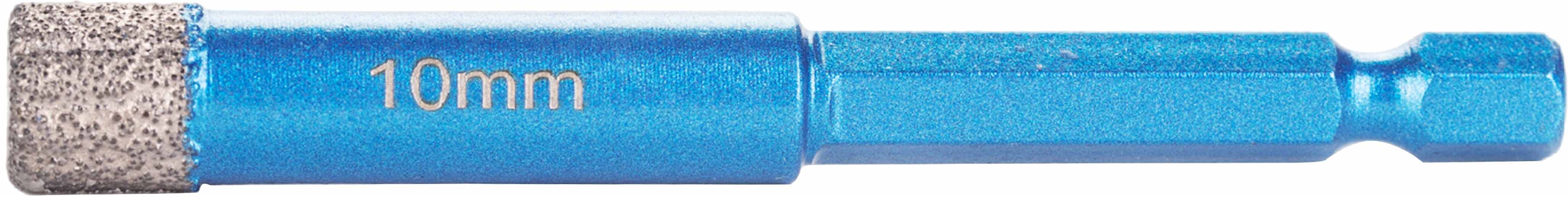 Loddet diamant kerne bor bit 10 mm