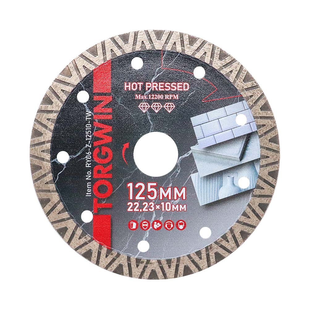Hot Pressed V-formet Diamond Saw Blade Pro
