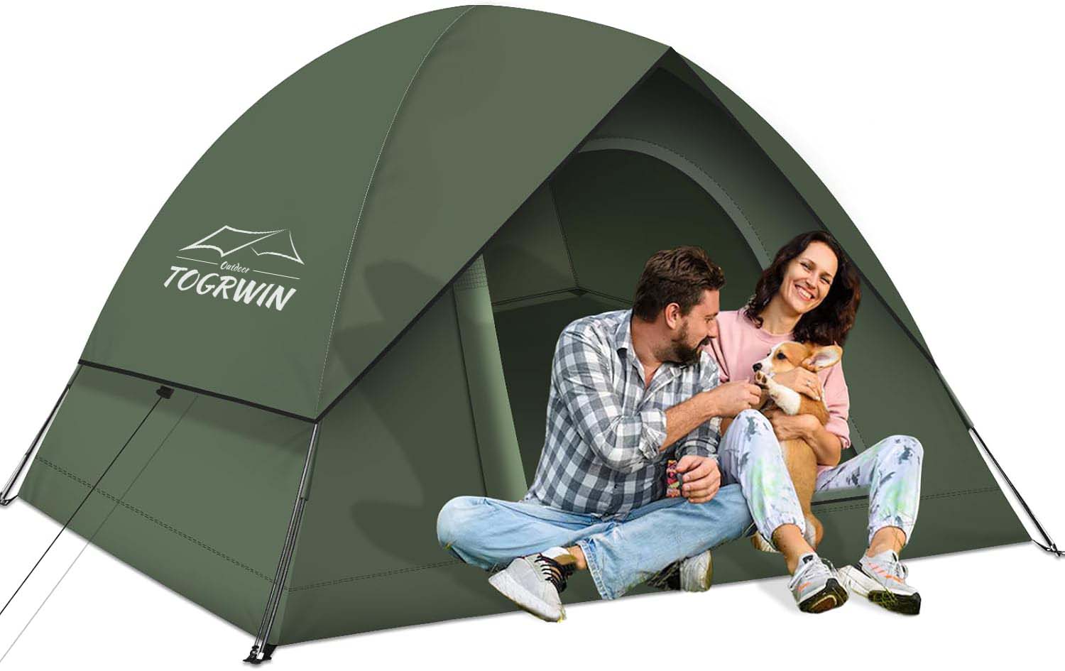 Torgwin-telte til camping 3-4 person